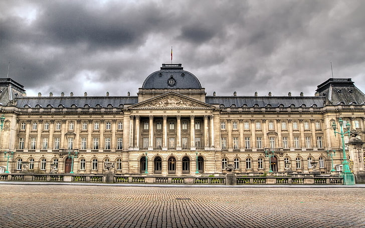 royal palace of brussels, HD wallpaper