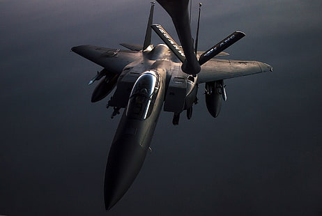 Avion de chasse, McDonnell Douglas F-15 Eagle, US Air Force, Fond d'écran HD HD wallpaper