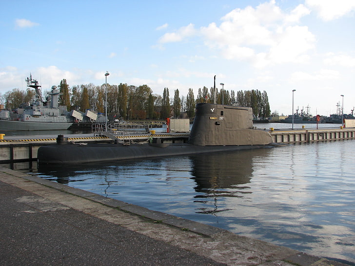łódź podwodna, wojskowa, pojazd, Tapety HD