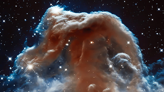 Hubble, Deep Space, espace, Orion, Grande nébuleuse d'Orion, NASA, univers, Fond d'écran HD HD wallpaper