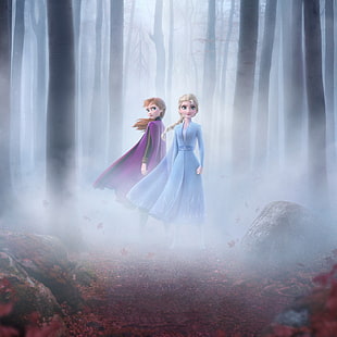  Frozen, Red, Fantasy, Nature, Blizzard, Beautiful, Anime, Wood, Winter, Anna, Tree, Queen, Snow, Girls, Female, Family, year, Women, Blonde, Woman, Princess, Ice, EXCLUSIVE, Animation, Walt Disney Pictures, Lady, Fog, Movie, Forest, Blonde Hair, Trees, Film, Musical, Hair, Adventure, Red Hair, Kristen Bell, Witch, Comedy, Ginger, Elsa, Walt Disney Animation Studios, Olaf, Kristoff, Snow Queen, Jonathan Groff, Snowflake, Idina Menzel, EXTENDED, Ice Queen, Sisters, Ice Princess, Josh Gad, Princesses, Ladies, Magician, Evan Rachel Wood, 2019, Frozen 2, Frozen II, Sterling K. Brown, First Look, HD wallpaper HD wallpaper