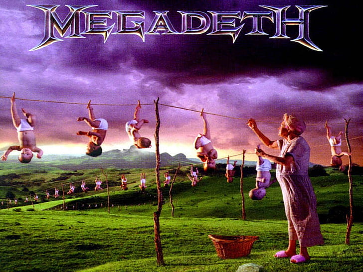 البوم فرقة Megadeth (Youthanasia) Entertainment Music HD Art، Music، Band، Cover، Album، Megadeth، Youthanasia، خلفية HD