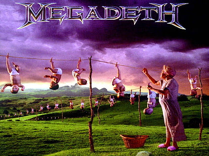 อัลบั้ม Megadeth (Youthanasia) Entertainment Music HD Art, Music, band, cover, album, megadeth, youthanasia, วอลล์เปเปอร์ HD HD wallpaper