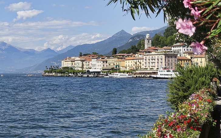 Man Made, Town, Bellagio, Italy, Lake Como, Lombardy, HD wallpaper