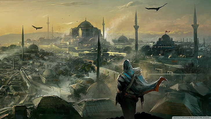 خلفية Assassin's Creed ، Assassin's Creed: Revelations ، ألعاب فيديو، خلفية HD