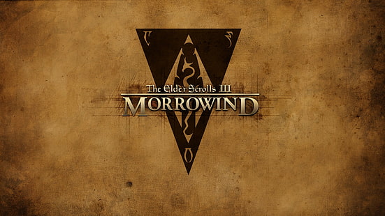 The Elder Scrolls III Morrowing, The Elder Scrolls III: Morrowind, The Elder Scrolls, videospel, HD tapet HD wallpaper