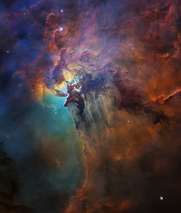 fond d'écran ciel étoilé, espace, NASA, Hubble, univers, étoiles, Fond d'écran HD HD wallpaper