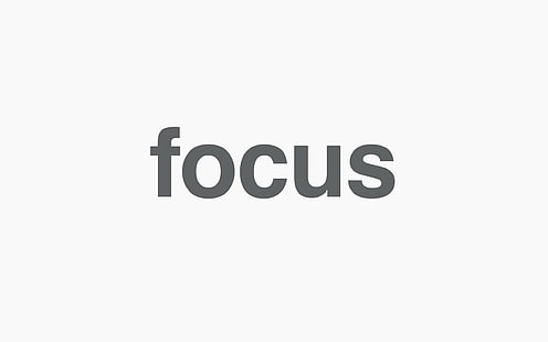 Fokus, minimalistisch, HD-Hintergrundbild HD wallpaper