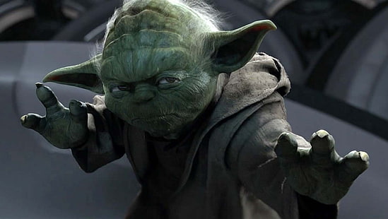 Star Wars Master Yoda, Star Wars, Yoda, Jedi, Star Wars: Episode III - La vengeance des Sith, maître de la force, Fond d'écran HD HD wallpaper