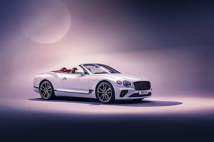 Bentley, Continental GT, Convertible, 2019, HD wallpaper