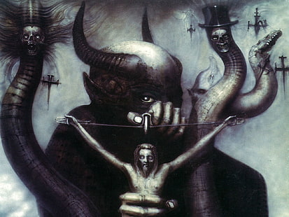 svart, keltisk, mörk, experimentell, extrem, frost, tung, metall, ockult, satanisk, HD tapet HD wallpaper