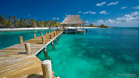 Isla Contoy, Quintana Roo, Mexiko, öar, HD tapet HD wallpaper