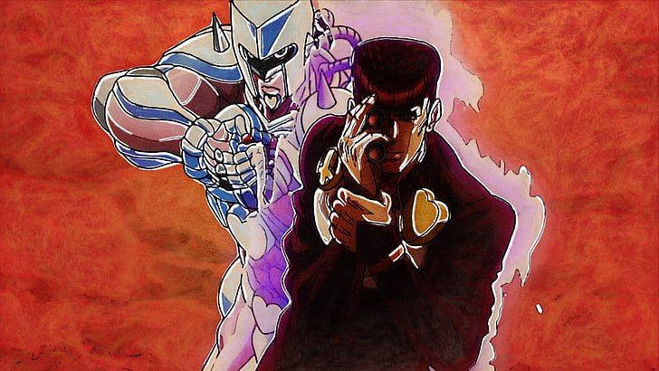 Anime, Jojos bizarres Abenteuer, Crazy Diamond (Jojos bizarres Abenteuer), Josuke Higashikata, HD-Hintergrundbild