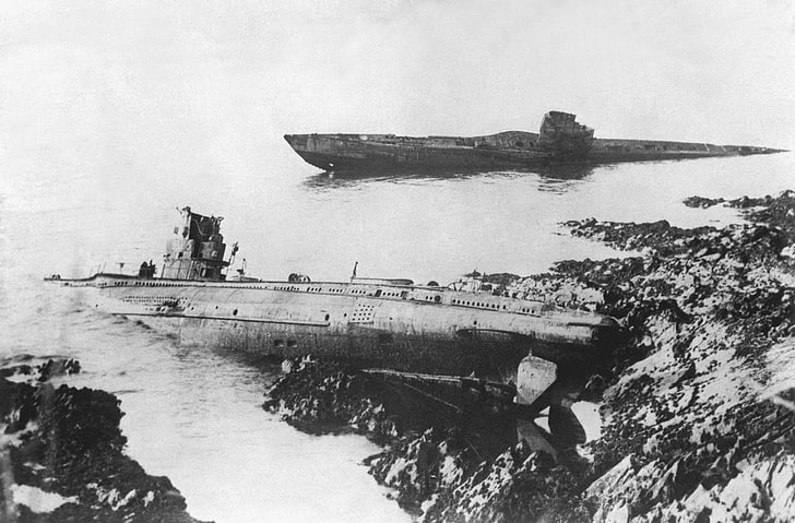 Navios de guerra, marinha alemã, submarino alemão tipo UB III, submarino, HD papel de parede
