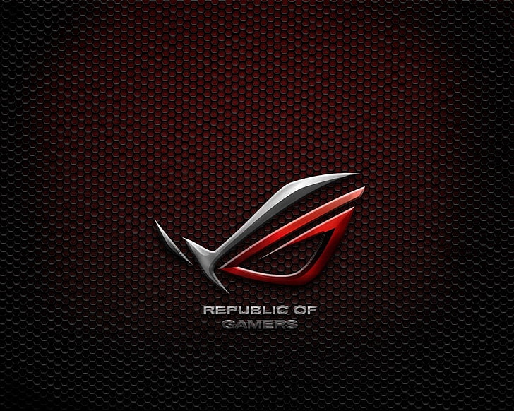 Logo ASUS ROG, Technologia, Asus, Tapety HD