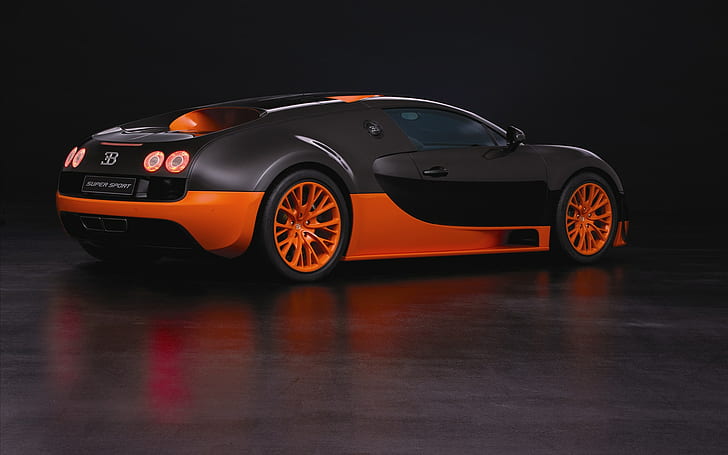 Bugatti Veyron Super Sport HD, รถยนต์, กีฬา, บูกัตติ, ซูเปอร์, Veyron, วอลล์เปเปอร์ HD