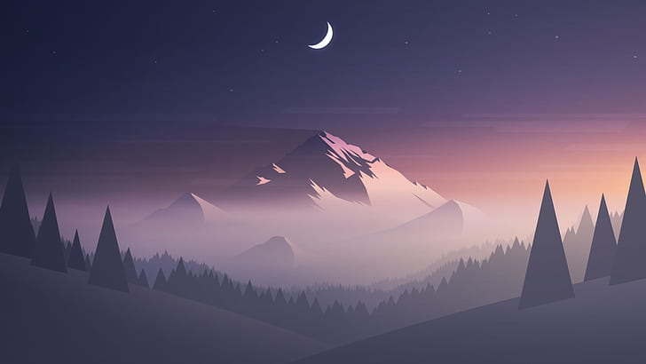 pegunungan terbaik untuk latar belakang desktop, Wallpaper HD