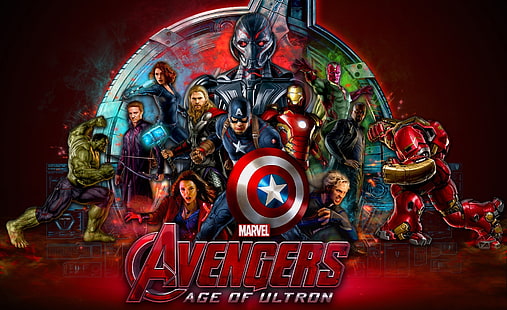 Avengers Age Of Ultron Superheroes, Marvel Avengers Age of Ultron тапет, Филми, Отмъстителите, HD тапет HD wallpaper