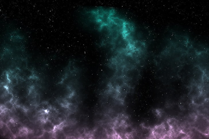 galaktyka, gwiazdy, mgławica, przestrzeń, Tapety HD