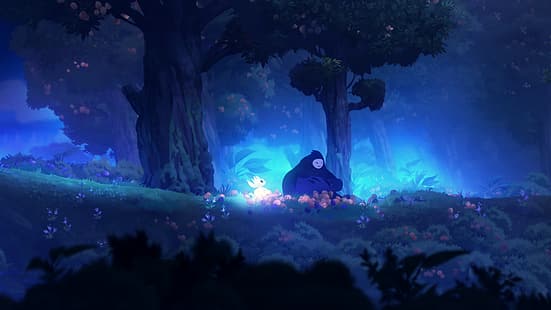 Ori, Ori and the Blind Forest, videojuegos, captura de pantalla, Fondo de pantalla HD HD wallpaper