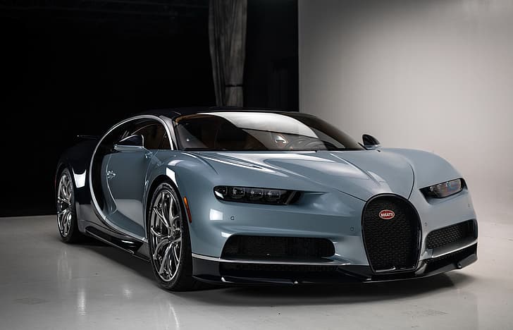 Bugatti, Chiron, Podium, HD-Hintergrundbild