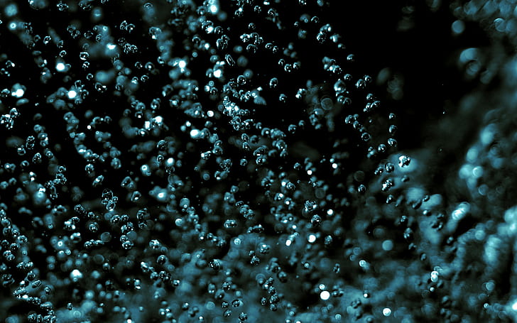 Bubbles HD, nature, bubbles, HD wallpaper