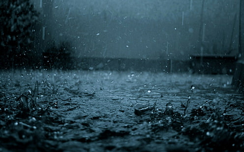 Rain, Water, Ground, rain, water, ground, HD wallpaper HD wallpaper
