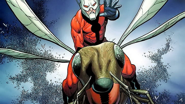 ant-man, the antdeedeemable ant-man, comics marvel, ant-man illustration, ant-man, the irredeemable ant-man, comics marvel, Fondo de pantalla HD
