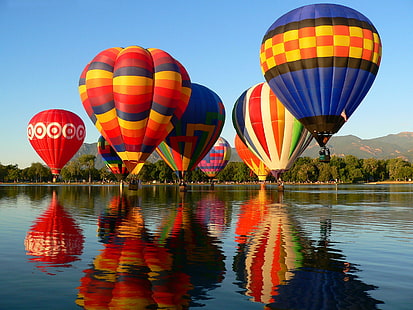 Colorado, balloon, hot air balloons, HD wallpaper HD wallpaper