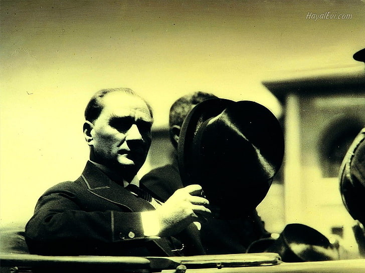 Mustafa Kemal Atatürk, Türkçe, HD masaüstü duvar kağıdı