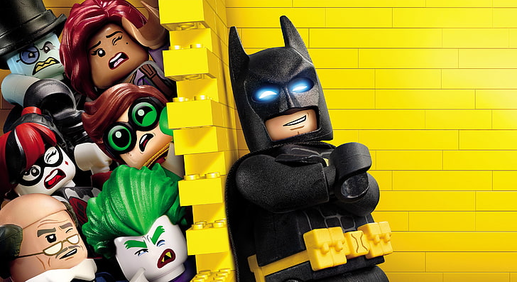 Animering, The Lego Batman Movie, 2017, 4K, HD tapet