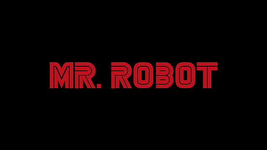 Mr. Robot, logotipo, série de tv, HD papel de parede HD wallpaper