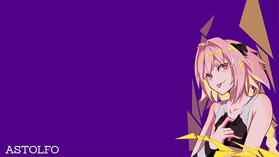 Astolfo (Fate / Apocrypha), Astolfo (Fate / Grand Order), Fate / Apocrypha, Fate Series, anime, manga, femboy, armadilhas, HD papel de parede HD wallpaper