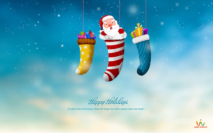 Happy Holidays 2013 HD, christmas, happy, holidays, 2013, HD wallpaper