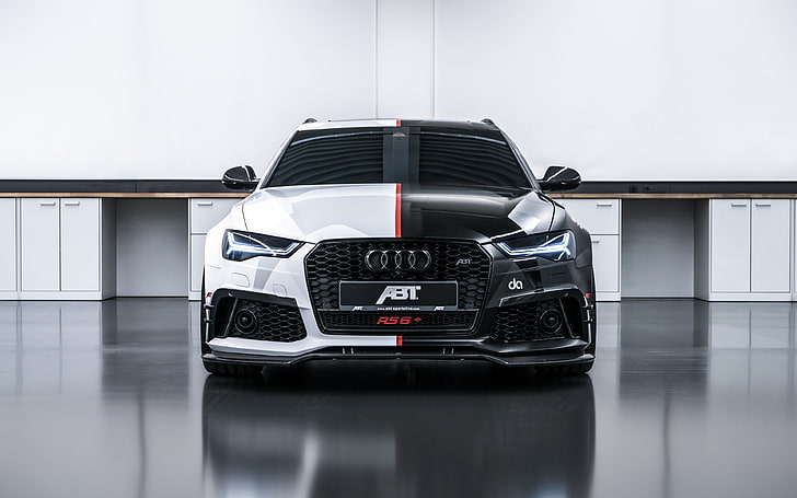 2018 ABT Audi RS6 Avant Jon Olsson 4K, Audi, Avant, Olsson, 2018, Jon, ABT, RS6, HD тапет