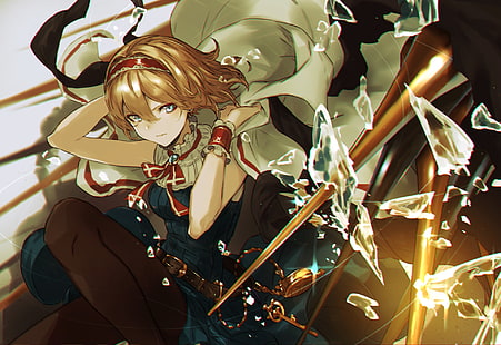 Anime, Touhou, Alice Margatroid, HD-Hintergrundbild HD wallpaper