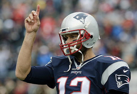 Fußball, Tom Brady, New England Patriots, HD-Hintergrundbild HD wallpaper