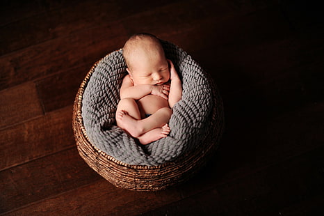 ทารกนอนเด็กทารกตะกร้านอนส, วอลล์เปเปอร์ HD HD wallpaper