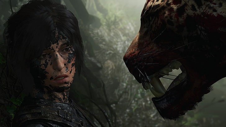 Shadow of the Tomb Raider, Tomb Raider, Lara Croft, PC gaming, video games, screen shot, HD wallpaper