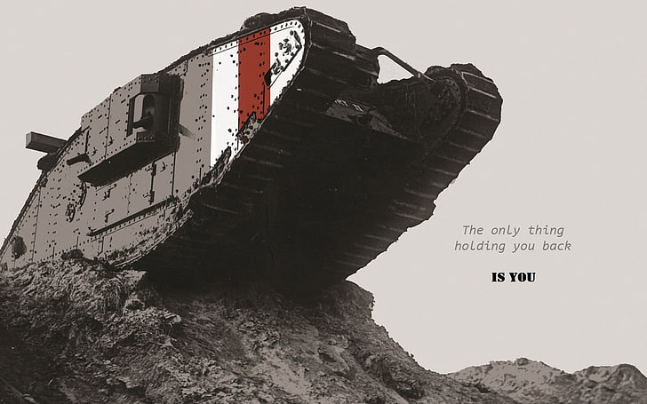 tank, World War I, HD wallpaper