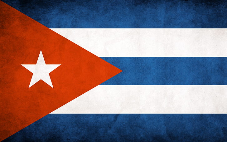 bandeira de cuba, HD papel de parede