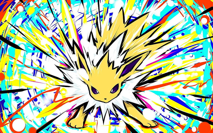 elektrische Pokemon Skizze, Pokémon, Jolteon, HD-Hintergrundbild