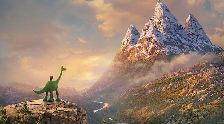 the good dinosaur 4k hi res, HD wallpaper
