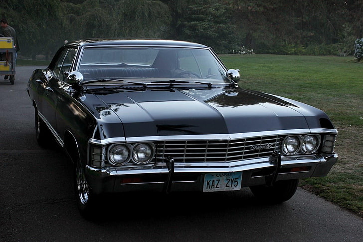 baby, Chevrolet Impala, supernatural, HD wallpaper