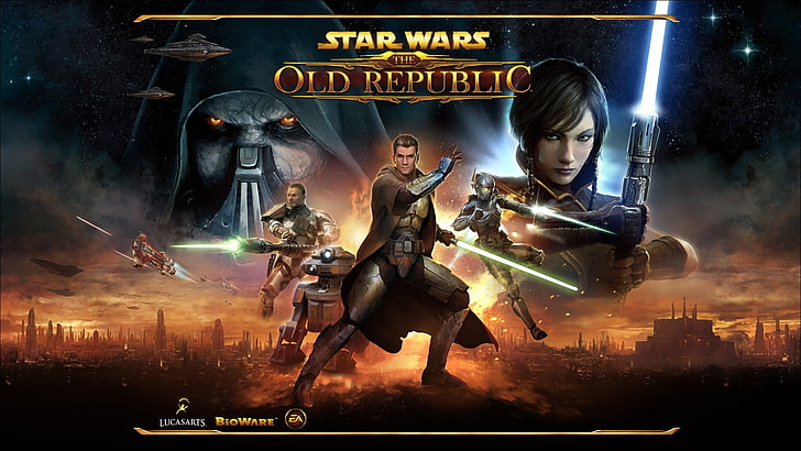 Tapeta Star Wars The Old Republic, Star Wars: The Old Republic, Gwiezdne wojny, gry wideo, Tapety HD
