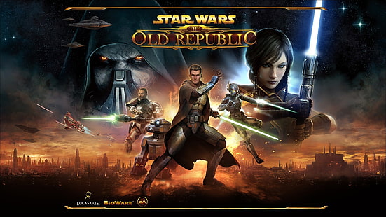 Fondo de pantalla de Star Wars The Old Republic, Star Wars: The Old Republic, Star Wars, videojuegos, Fondo de pantalla HD HD wallpaper