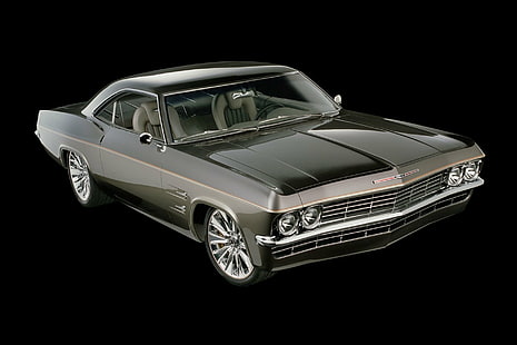 Chevrolet, Chevrolet Impala, Chevy Impala SS 1965, Hot Rod, Muscle Car, Fondo de pantalla HD HD wallpaper