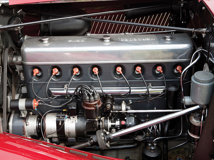 1933, 380, benz, engine, engines, mercedes, retro, roadster, sport, w22, HD wallpaper