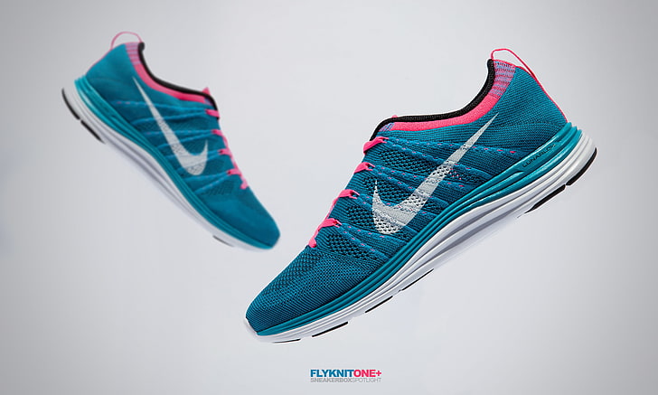 olahraga, sepatu, Nike, Lunar, Flyknit One +, sepatu lari, Wallpaper HD