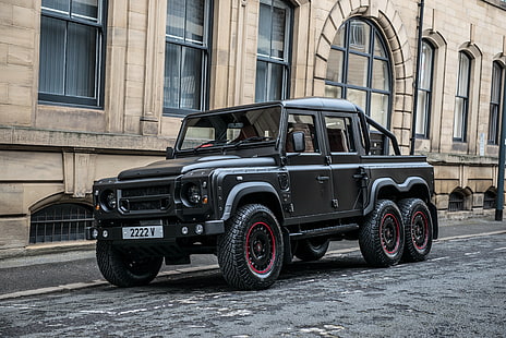 Project Kahn, Land Rover, Defender, Tapety HD HD wallpaper